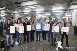 在火熱的生產(chǎn)場(chǎng)面中感受美——第四屆廣州速寫展組委會(huì)組織首次文藝輕騎走進(jìn)黃埔